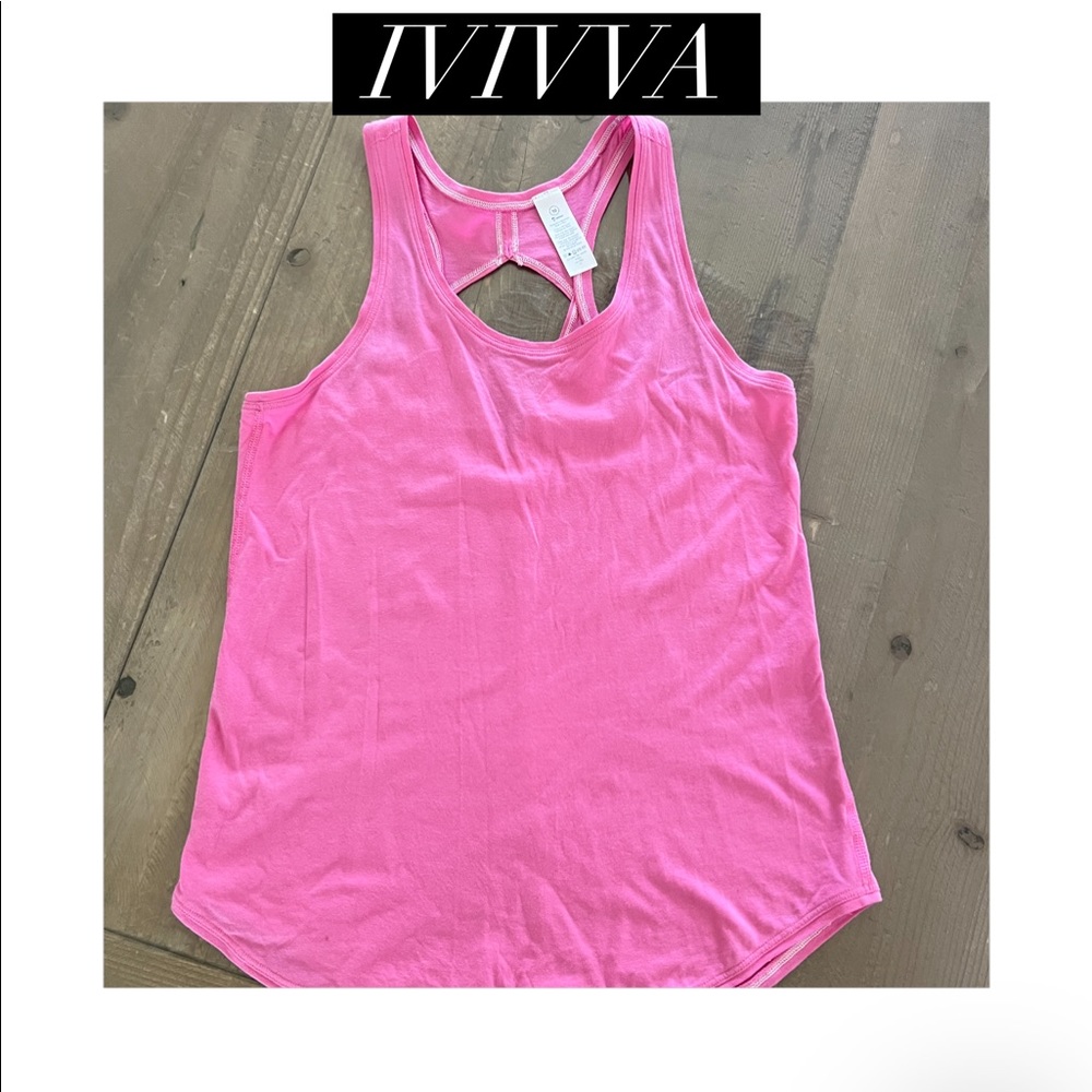 Pink Ivivva Tank, size 10, some wear shown in pictures